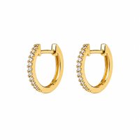 Orecchini Vidali Gioielli Donna in Oro giallo Zircone OROR-12-34 - OROR-12-34
